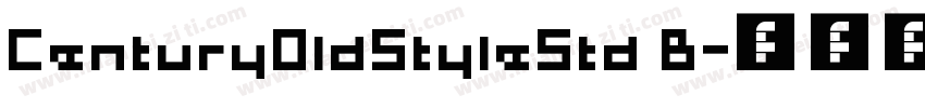 Century0ldStyleStd B字体转换
